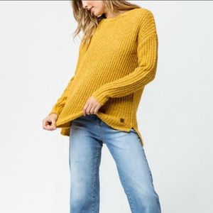 Rip Curl Mustard Yellow Sweater